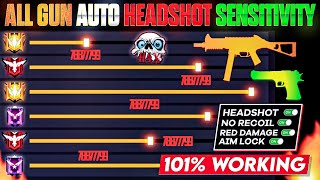 Free Fire Auto Headshot Trick 2024 Sensitivity  2gb 4gb 6gb Ram Headshot Sensitivity Setting [upl. by Ocir169]