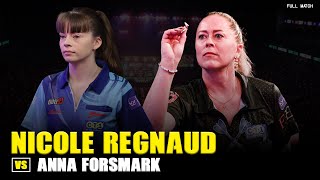 Nicole Regnaud vs Anna Forsmark FULL MATCH  WDF World Darts Championship 2023 [upl. by Ecire254]