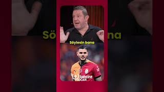 Nihat Kahveci Icardiye Fena Sinirlendi😨😮galatasaray shortvideo [upl. by Arika]