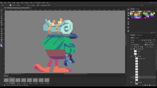 Animating Flinthook  The Explorer Animation Time Lapse [upl. by Adran]