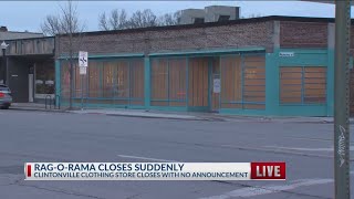 RagORama suddenly closes in Clintonville [upl. by Maer]