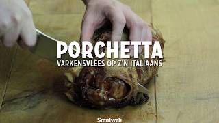 De echte Italiaanse porchetta [upl. by Imalda324]