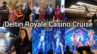 Best Casino in Goa  Deltin Royale Casino Cruise goa  Goa Vlog part 2  Rajpreets Corner 🚢✨🥳🥂 [upl. by Agbogla]