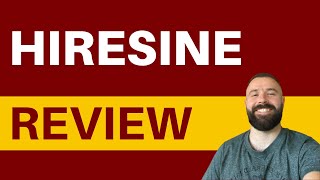 Hiresine Review  Watch This Dont Get Scammed [upl. by Gaut]