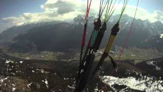 Paragliding Stubaital Kreuzjoch Schlick 2000 [upl. by Orland]