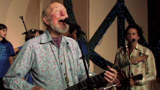 Pete Seeger with Take Me to the River Community Chorus [upl. by Eenahpets]