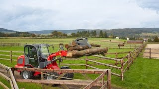 Weidemann – Radlader 2080 mit Poltergabel [upl. by Lan]