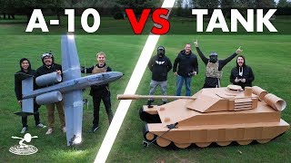 A10 Warthog VS Tank  Epic Airsoft Battle [upl. by Tanberg579]