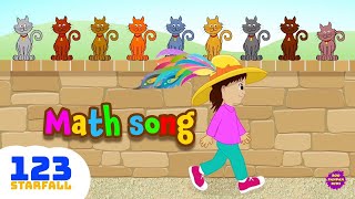 Math Song for Kids Starfall 123 Fun  Boopanpankids [upl. by Shaper946]