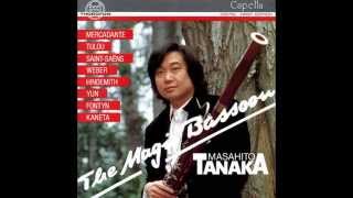 Weber  Andante e Rondo Ungarese op 35 for Bassoon  Tanaka [upl. by Aslam363]