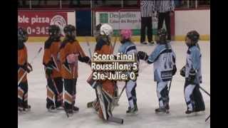 Ringuette RiveSud Atome C Roussillon vs SteJulie [upl. by Goody]