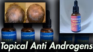 Popular Topical Antiandrogens for Hair loss market and in research [upl. by Azmuh]