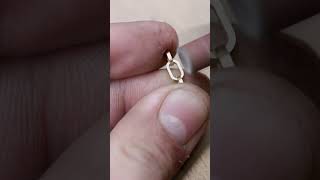 Jewelry Sanding finejewelry jewelryworkshop gold lebanon [upl. by Wernsman379]