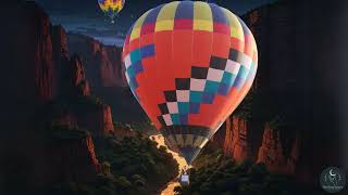 HotBalloon Journey  Relaxing Stress Relief Sleep Meditation Music for Study Yoga Massage [upl. by Girvin]