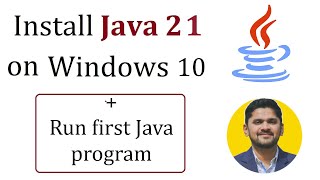 How to Install Java JDK 21 on Windows 10  Amit Thinks [upl. by Haelhsa15]