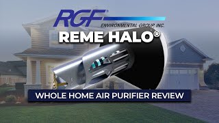 Reme Halo WholeHome Air Purifier Review [upl. by Llewej]