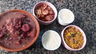 Feijoada de feijão vermelho [upl. by Ahsener]