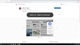 How to Add Ublock Origin Adblocker in Google Chrome [upl. by Nref179]