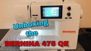 Bernina Aurora 440QE Embroidery [upl. by Ireland321]