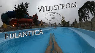 Rulantica Vildstrom Left 360° VR POV Onride [upl. by Neemsaj]