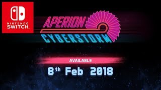 Aperion Cyberstorm  Action Trailer  Nintendo Switch  ESRB [upl. by Chambers]