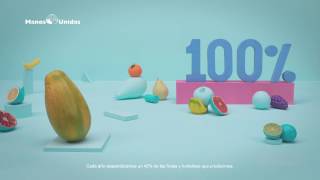 2017  Spot TV  Manos Unidas  El mundo no necesita más comida 20quot  fruta [upl. by Pronty]