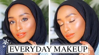 EVERYDAY MAKEUP ROUTINE 2018  Flawless  Glowy Skin  Aysha Abdul [upl. by Avictor]