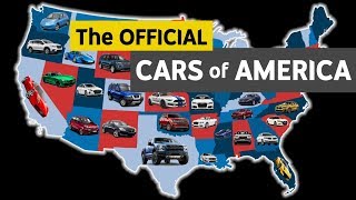 Most Popular Cars In Every US State [upl. by Ahsimak]