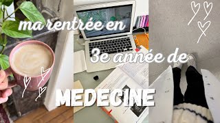 VLOG  ma rentrée en 3e année de médecine [upl. by Orin48]