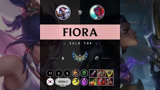 Fiora Top vs Yone  KR Challenger Patch 1411 [upl. by Woodman]