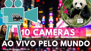 10 CÂMERAS AO VIVO LIVE PELO MUNDO  VIAGEM DO SOFÁ [upl. by Papageno]