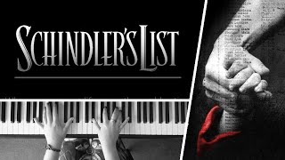 Main Theme  Schindlers List  PIANO COVER [upl. by Dorelle]