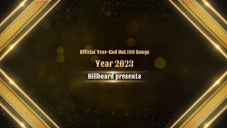 Billboard Official YearEnd Hot 100 Songs of 2023 [upl. by Orlene]