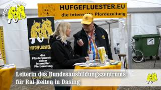 Interview mit Tessa Bauer vom Ausbildungszentrum RAI Reiten ueber das Baendele [upl. by Aralk]