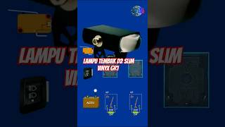 cara pasang lampu tembak D2 Laser Vinyx GR1 slim relay 4 kaki relay songle shorts [upl. by Lateh]