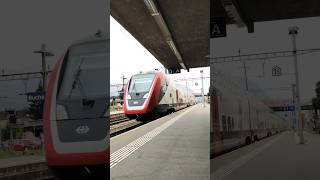 SBBCFFFFS Schweizerische Bundesbahnen Zug nach Zürich in Buchs SG Bahnhof [upl. by Nonie909]