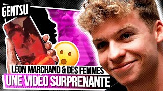 Léon Marchand en boite cest chaud 🔥 [upl. by Ahsekar]