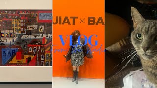 Adventures at the Hirshhorn museum 🫀 Painter’s Vlog [upl. by Sethrida]