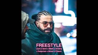 Freestyle 2024  LLUNI x BLLEKI x KRESHA x MOSSI x CLLEVIO [upl. by Waddell]