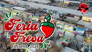 Explorando la Feria de la Fresa en Jacona  Larusso Vlogs [upl. by Arayc55]