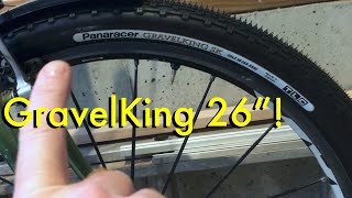 Vintage MTB to Gravel Conversion New Tire Options [upl. by Eanil]