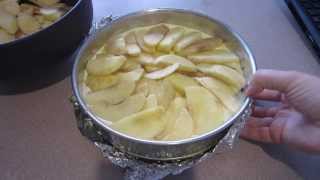 Apple Topped Cheesecake Recipe [upl. by Weisberg]