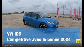 Essai nouvelle VW ID3 enfin compétitive en 2024 [upl. by Idell]