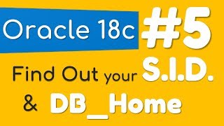 How to find out the SID and DB Home in Oracle Database by Manish Sharma [upl. by Neale874]