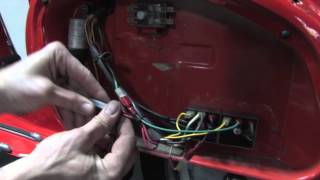 Convert a Vintage Vespa from DC to AC Electrical System [upl. by Llerut]