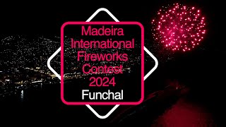 Madeira International Fireworks Contest 2024 Funchal [upl. by Ramak]