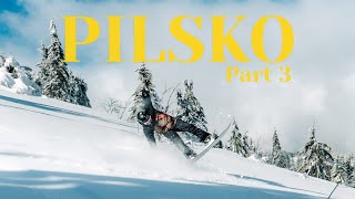 Pilsko Snowboarding  Single Line  Part 3 Bluebird Sunday [upl. by Javed]