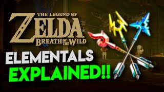 The TRUTH Behind Elemental Weapons amp Multishot Bows in Breath of the Wild  All Stats REVEALED [upl. by Sheelah]