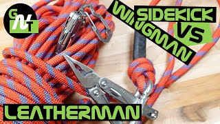 Leatherman Sidekick VS Wingman MultiTool Comparison Review Side by Side Comparison [upl. by Krik577]