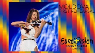 Moldova 🇲🇩  First Rehearsal  Eurovision 2024 [upl. by Kalila]